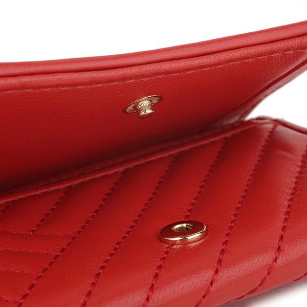 並行輸入 トリーバーチ  カードケース アレクサ 50648 642 レッド系 朱色 爆買 | TORY BURCH | 06