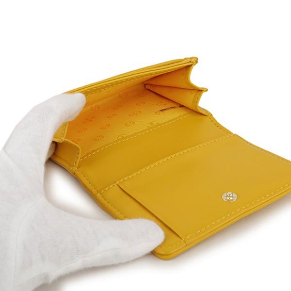 並行輸入 トリーバーチ  カードケース アレクサ 50648 764 イエロー 黄 爆買 | TORY BURCH | 04