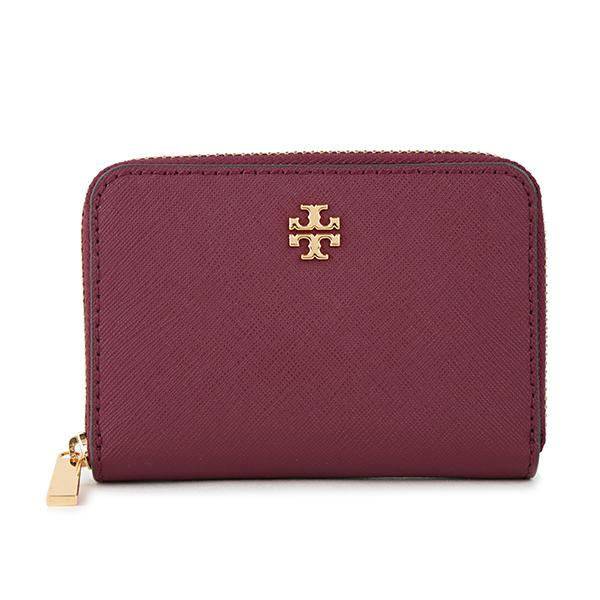 並行輸入 トリーバーチ コインケース ダークレッド 赤 TORY BURCH 52903 609 IMPERIAL GARNET 爆買 | TORY BURCH