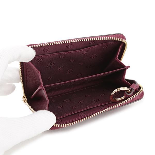 並行輸入 トリーバーチ コインケース ダークレッド 赤 TORY BURCH 52903 609 IMPERIAL GARNET 爆買 | TORY BURCH | 03
