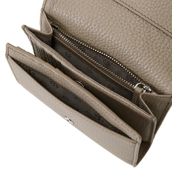並行輸入 トリーバーチ 3つ折り財布 MEDIUM FLAP WALLET 55376 036 グレージュ系 爆買 | TORY BURCH | 06