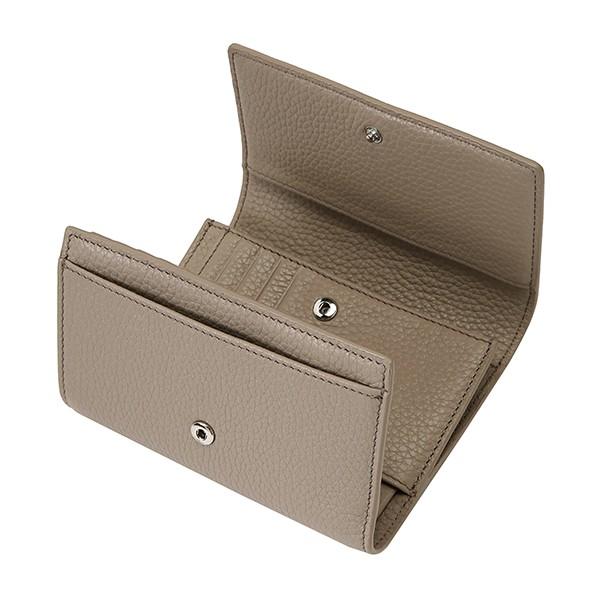 並行輸入 トリーバーチ 3つ折り財布 MEDIUM FLAP WALLET 55376 036 グレージュ系 爆買 | TORY BURCH | 07