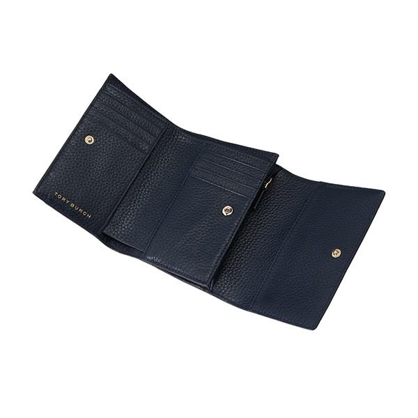 並行輸入 トリーバーチ 3つ折り財布 TORY BURCH テア 55376 403レディース ネイビー 紺 | TORY BURCH | 04