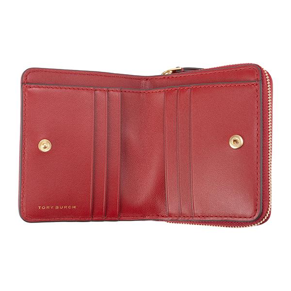 最大61%OFFクーポン Tory Burch 財布 二つ折り レッド 赤 トリーバーチ
