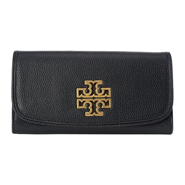 並行輸入 トリーバーチ  長財布 ブリテン 60414 002 ブラック 黒 爆買 | TORY BURCH