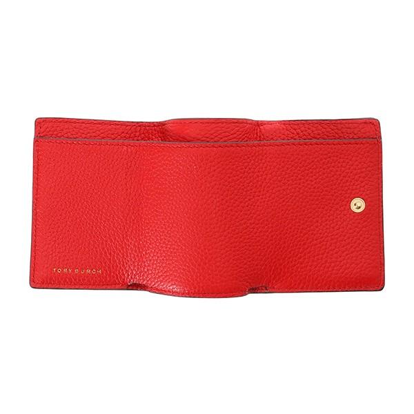 Tory Burch 赤 レザー 名刺入れ Tory Burch 赤 レザー 名刺入れ レッド（赤）系 Tory Burch
