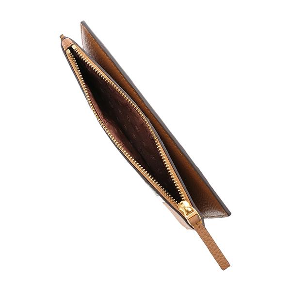 並行輸入 トリーバーチ  長財布 ブリテン ストライプ 80109 201 ブラウン 茶 爆買 | TORY BURCH | 04