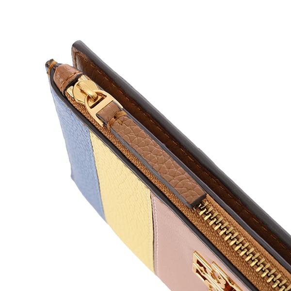 並行輸入 トリーバーチ  長財布 ブリテン ストライプ 80109 201 ブラウン 茶 爆買 | TORY BURCH | 06