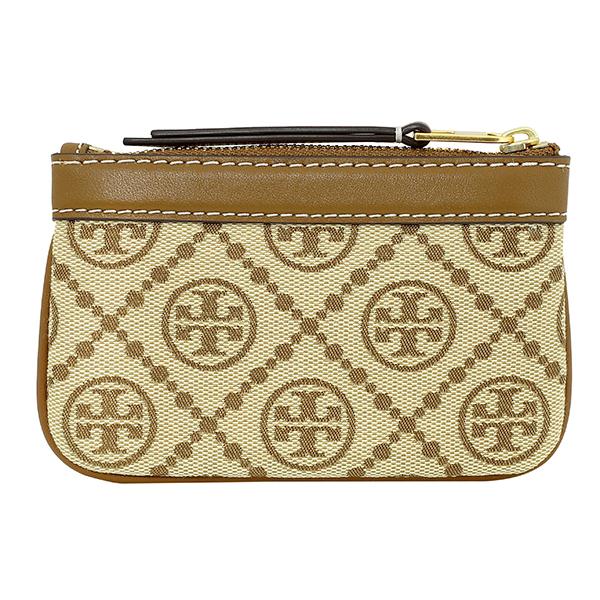 並行輸入 トリーバーチ カードケース TORY BURCH Tモノグラム 80799 371レディース ライトブラウン ヘーゼル | TORY BURCH | 01