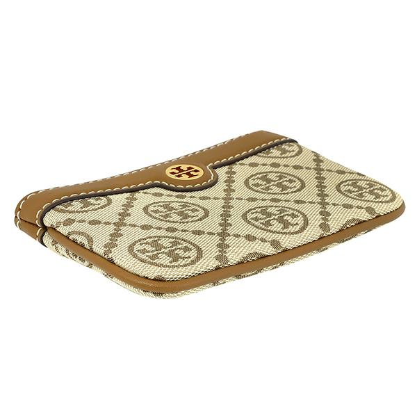 並行輸入 トリーバーチ カードケース TORY BURCH Tモノグラム 80799 371レディース ライトブラウン ヘーゼル | TORY BURCH | 02
