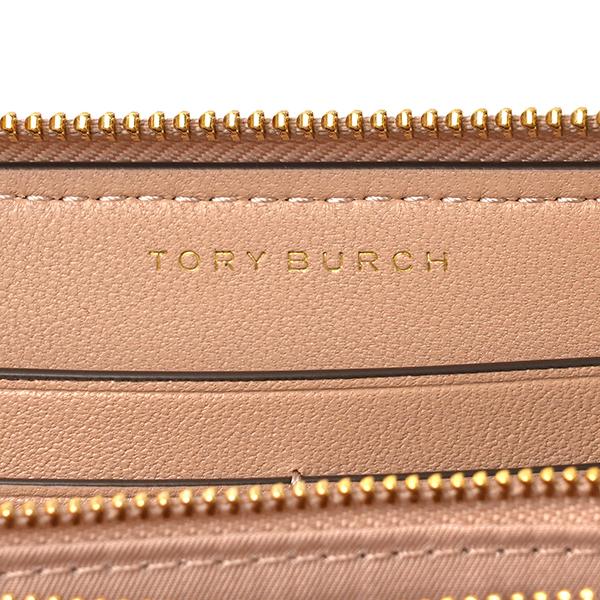 並行輸入 トリーバーチ 長財布(ラウンドファスナー) TORY BURCH キラ シェブロン 90348 288レディース ベージュ | TORY BURCH | 06