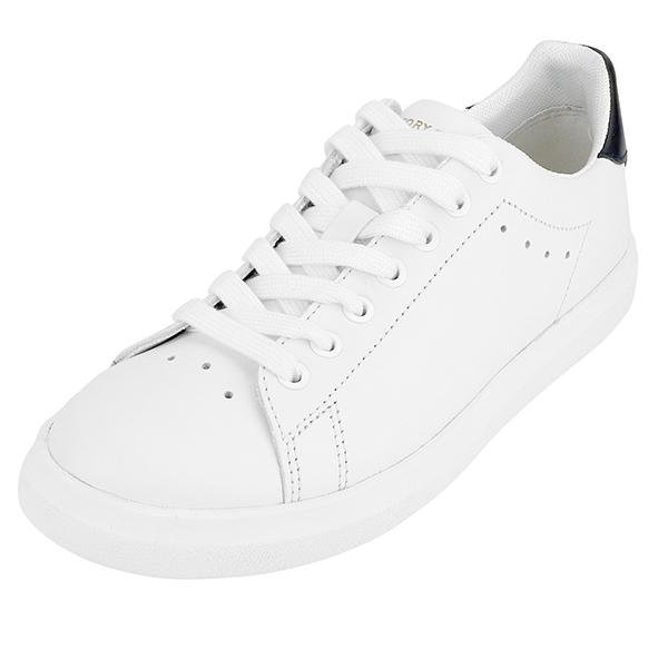 再値下げ！Tory Burch スニーカー ホワイト/グレーベージュ　サイズ22 Tory Burch トリーバーチ スニーカー ホワイト/グレーベージュ