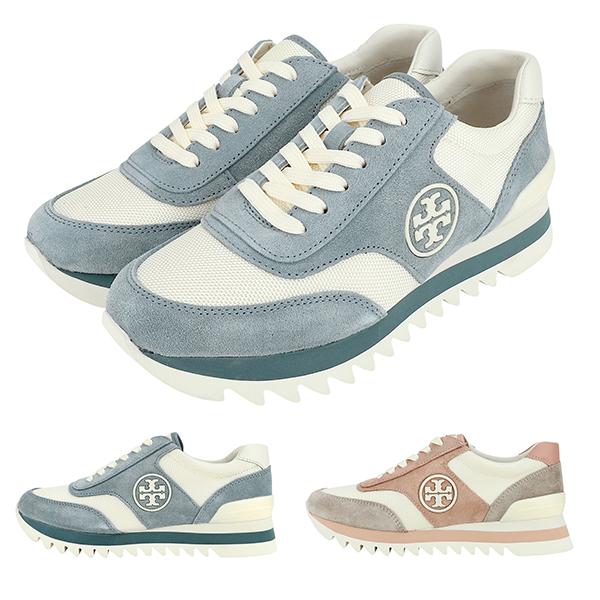 並行輸入 トリーバーチ スニーカー TORY BURCH ソートゥース ロゴ 44481 101 5レディース | TORY BURCH