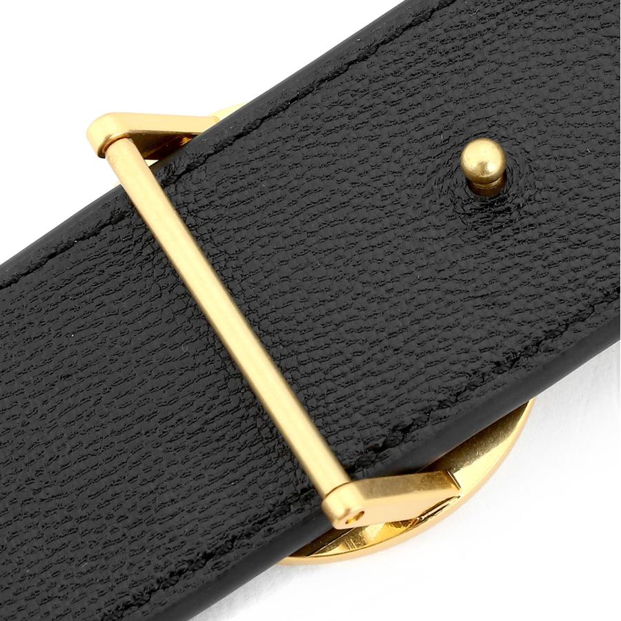 Tory Burch 黒 レザー ベルト TORY BURCH 並行輸入 トリーバーチ ベルト ウィラ 140930 001 M