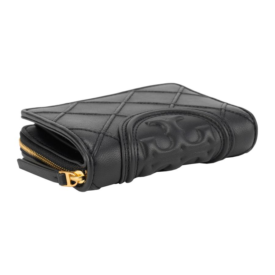 送料無料 トリーバーチ 二つ折り財布 143494 001 レディース フレミング ソフト TORY BURCH TORY BURCH（トリーバーチ） 並行輸入 2つ折り財布 フレミング 143494