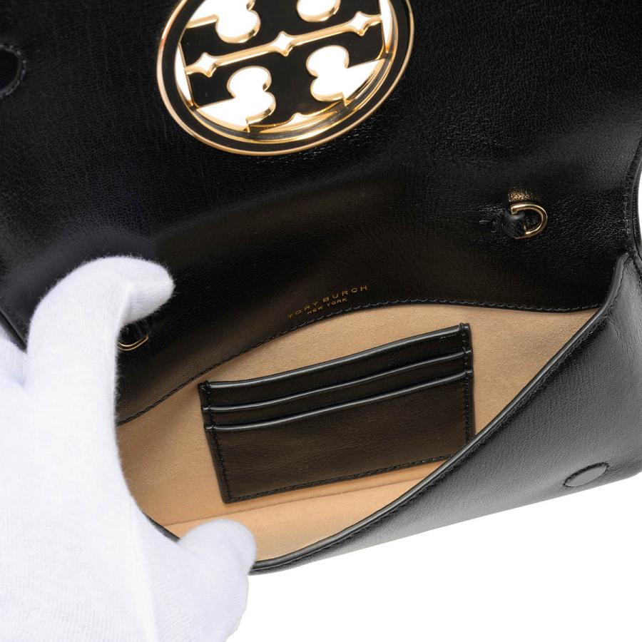 並行輸入 トリーバーチ ショルダーバッグ TORY BURCH リーヴァ 152250 001レディース ブラック 黒 | TORY BURCH | 08