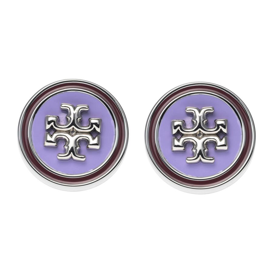 並行輸入 トリーバーチ ピアス TORY BURCH キラ 153658 960レディース シルバー 銀 パープル | TORY BURCH