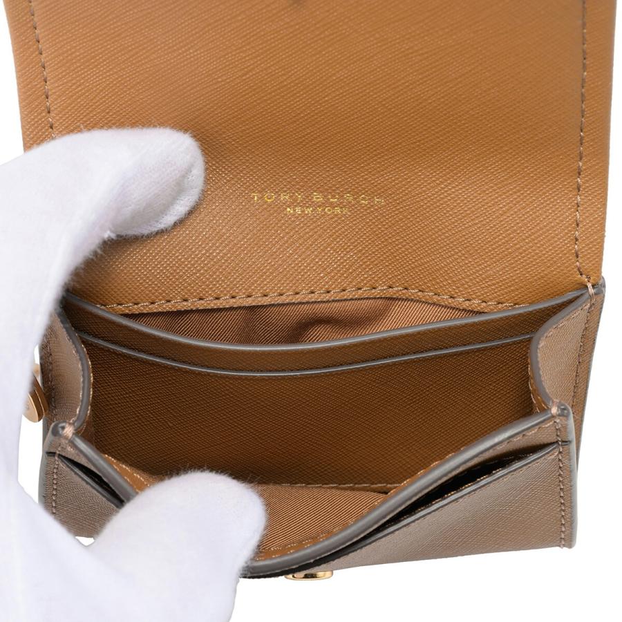並行輸入 トリーバーチ カードケース TORY BURCH エマーソン 157146 909レディース ライトブラウン 茶 | TORY BURCH | 05