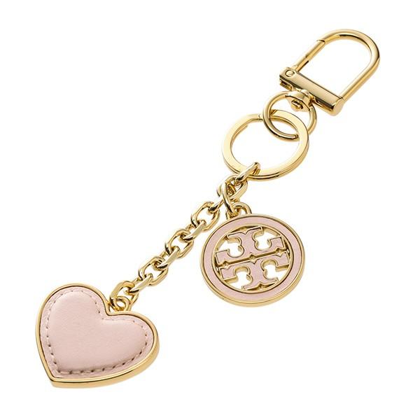 並行輸入 トリーバーチ  キーホルダー ロゴ アンド ハート 42569 652 ピンク 爆買 | TORY BURCH