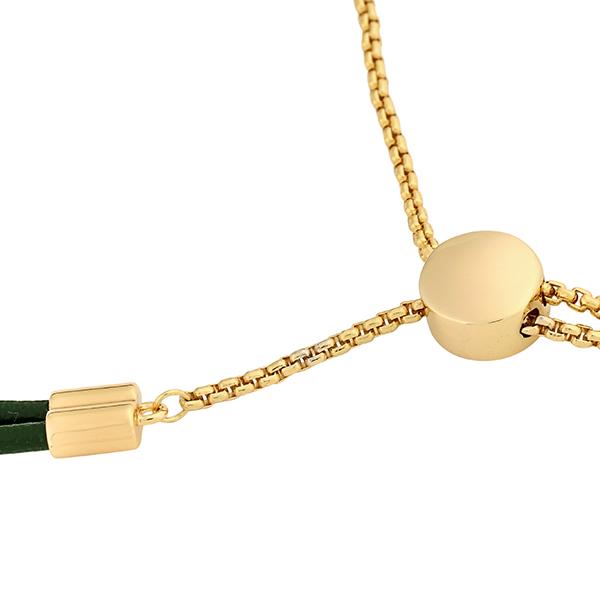 並行輸入 トリーバーチ ブレスレット TORY BURCH キラ 86248 702レディース ゴールド 金 グリーン 緑 | TORY BURCH | 04