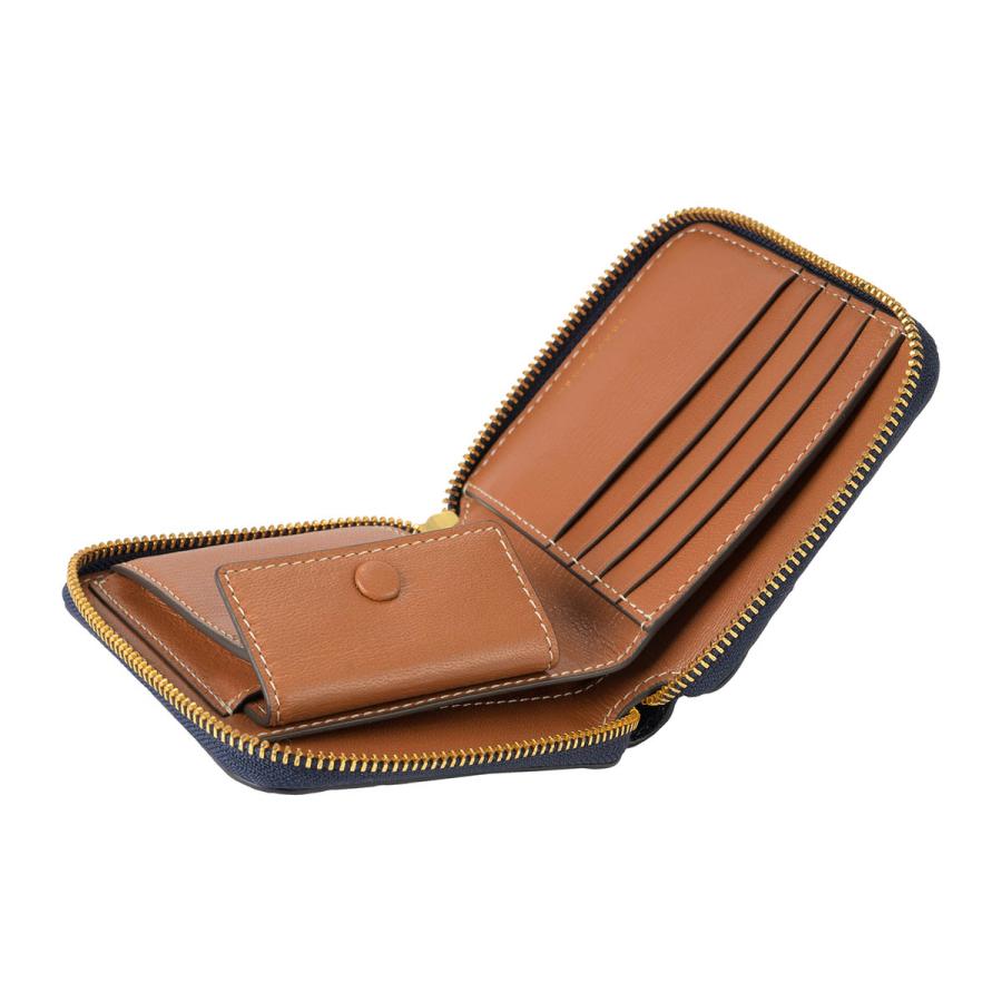 [送関込]TORY BURCH/モノグラム ２つ折り財布 ウォレット TORY BURCH 並行輸入 トリーバーチ 2つ折り財布 ティー