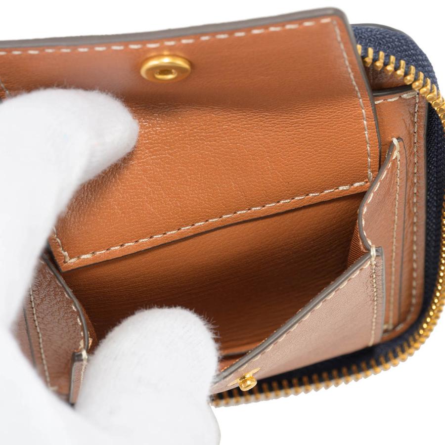 TORY BURCH（トリーバーチ） 並行輸入 2つ折り財布 ティー モノグラム