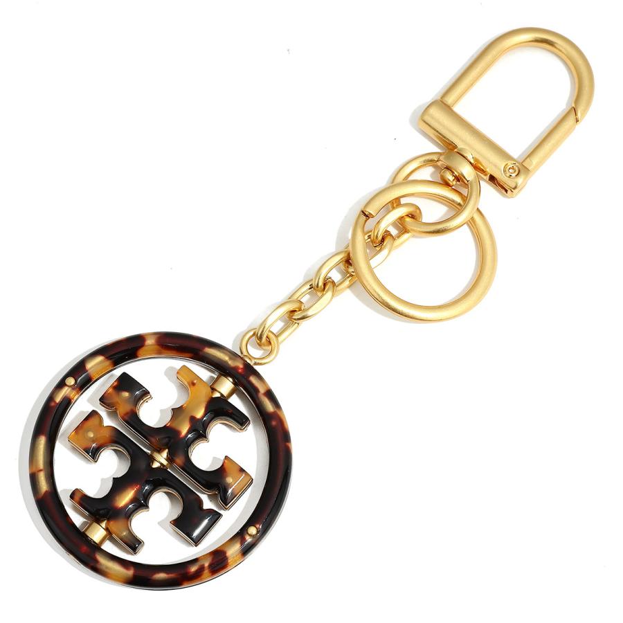 並行輸入 トリーバーチ キーホルダー TORY BURCH トータス 84137 886レディース ブラウン 茶 ゴールド 金 | TORY BURCH | 01