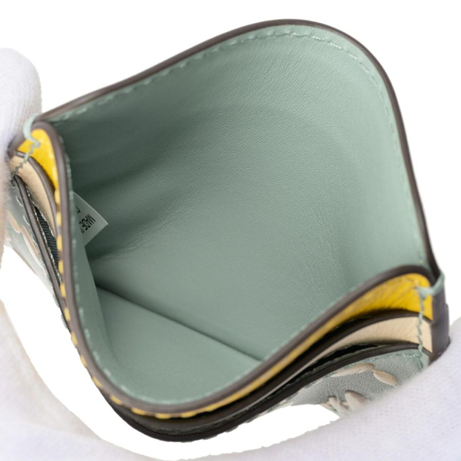 並行輸入 トリーバーチ カードケース TORY BURCH Tモノグラム コントラスト エンボス 87184 416レディース ライトブルー 水色 | TORY BURCH | 04