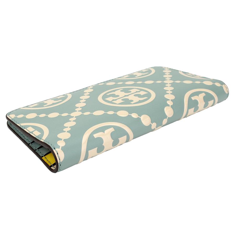 並行輸入 トリーバーチ 長財布 TORY BURCH Tモノグラム コントラスト エンボス 90312 416レディース ライトブルー 水色 | TORY BURCH | 02