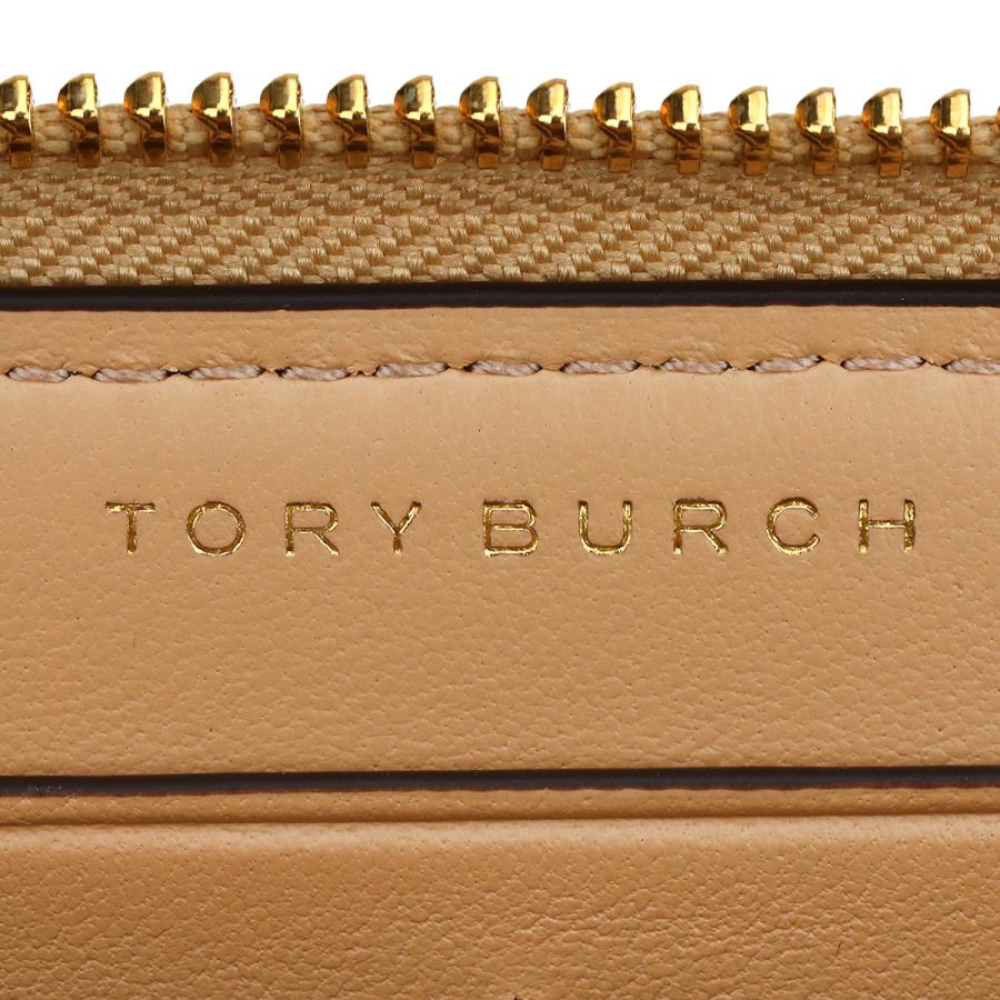 【TORY BURCH】トリーバーチ　長財布　ロングウォレット　ベージュ　新品 TORY BURCH】トリーバーチ 長財布 ロングウォレット ベージュ