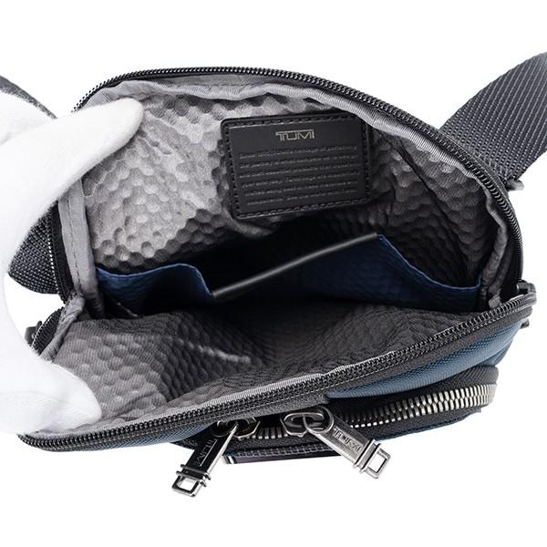 希少 新品 TUMI アルファブラボー ショルダーバッグ ネイビー ブラック TUMI - トゥミ／TUMI バッグ ショルダーバッグ 鞄 メンズ 男性