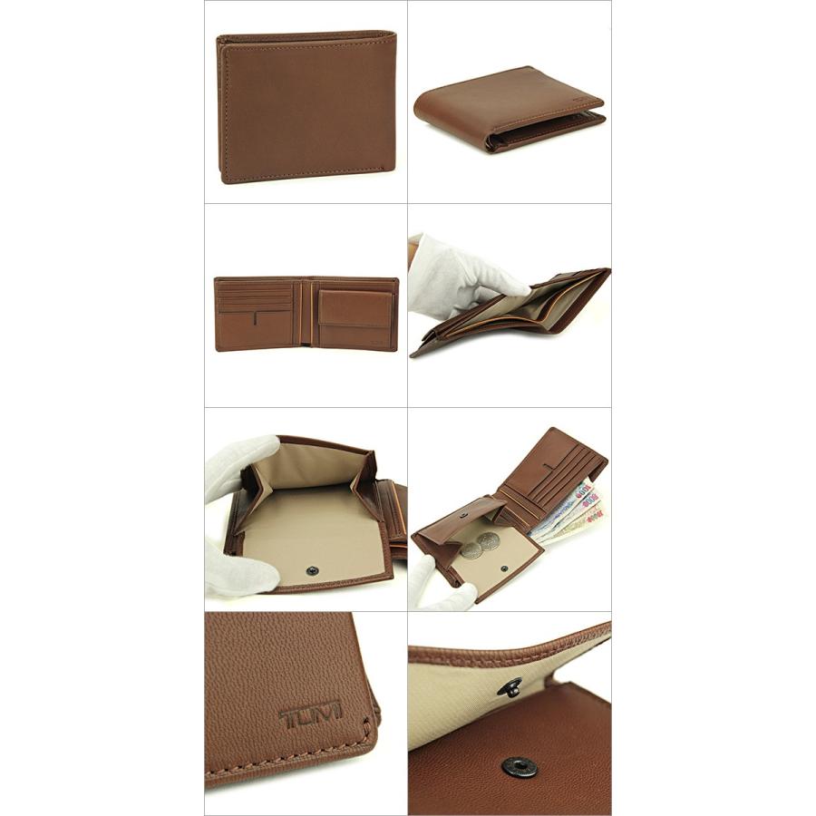 並行輸入 トゥミ 2つ折り財布 GLOBAL COIN WALLET 12637 TK ブラウン 爆買 | TUMI | 01