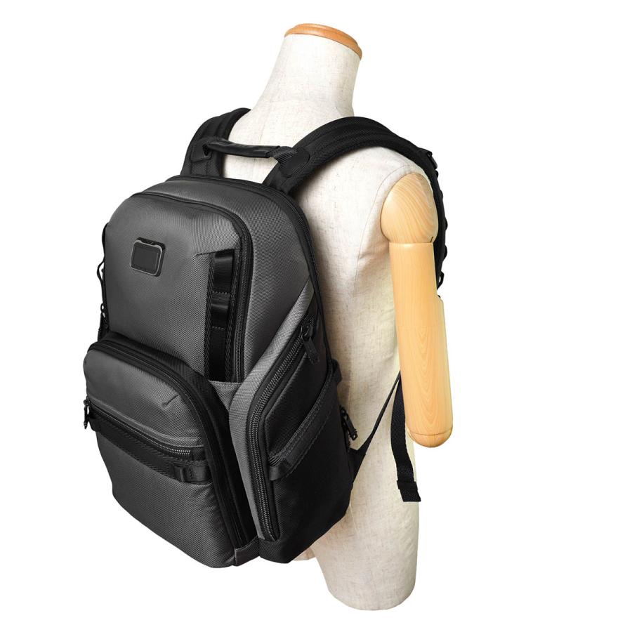 並行輸入 トゥミ リュックサック TUMI アルファブラボー 0232789CH/142480 1174メンズ グレー 灰色 爆買の画像