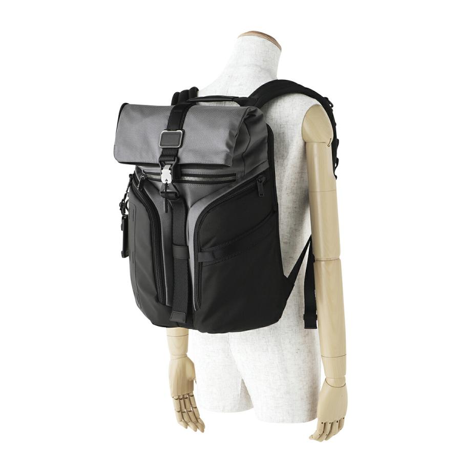 TUMI リュックサック　アルファブラボー　チャコールグレー　リュック トゥミ TUMI リュックサック アルファブラボー ナヴィゲーション