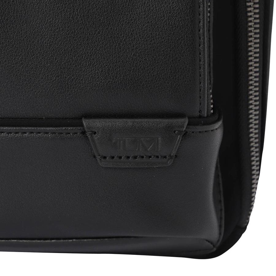TUMI ボディバッグ　ナイロン レザーチャーム ロゴプレート　トゥミ TUMI（トゥミ） 正規品5年保証 ボディバッグ スリングバッグ ALPHA