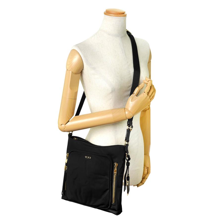 並行輸入 トゥミ ショルダーバッグ TUMI ヴォヤジュール 0196616DGLD/146581 2693レディース ブラック 黒 | TUMI | 05