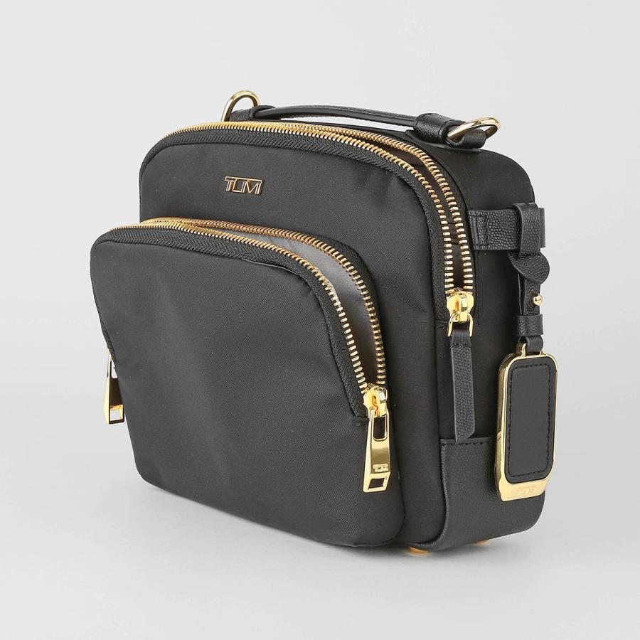 並行輸入 トゥミ ショルダーバッグ TUMI ヴォヤジュール 0196692DGLD/154182 2693レディース ブラック 黒 | TUMI | 03