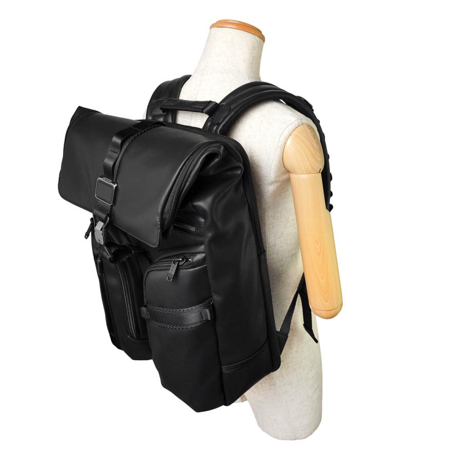 並行輸入 トゥミ リュックサック TUMI アルファブラボー 0932841DL/156490 1041メンズ ブラック 黒 爆買の画像