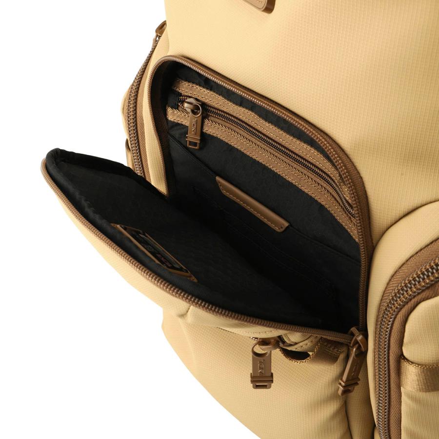 並行輸入 トゥミ リュックサック TUMI アルファブラボー 0232793KC/159067 1475メンズ ベージュ系 爆買の画像