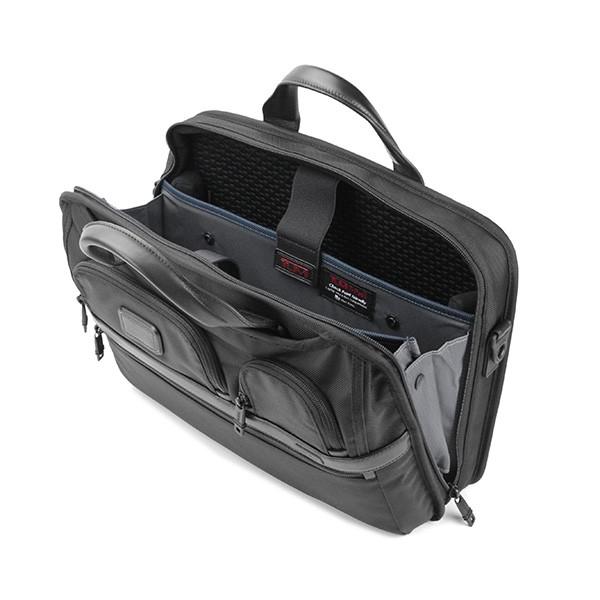 並行輸入 トゥミ ブリーフケース ミディアム・スクリーン・ラップトップ・スリム・ブリーフ ブラック 26516 D2 ブラック 黒 爆買 | TUMI | 03