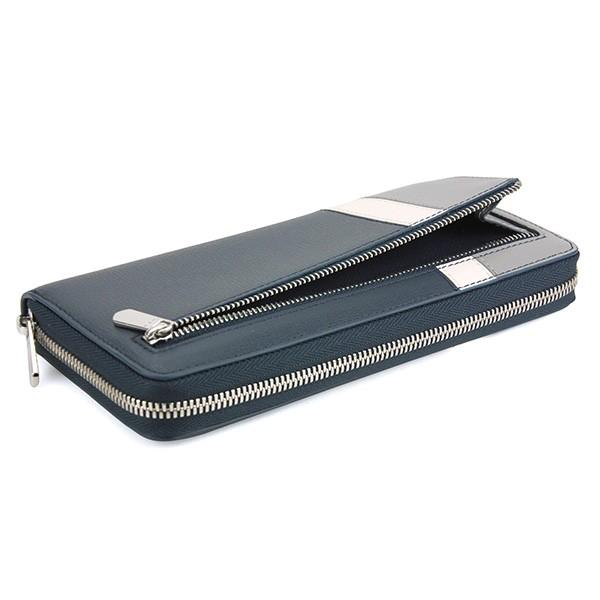 並行輸入 トゥミ 長財布(ラウンドファスナー) ジップ・アラウンド・コンチネンタル 43326 STR ネイビー/ホワイト/ライトグレー 爆買 | TUMI | 04