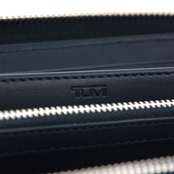 並行輸入 トゥミ 長財布(ラウンドファスナー) ジップ・アラウンド・コンチネンタル 43326 STR ネイビー/ホワイト/ライトグレー 爆買 | TUMI | 05