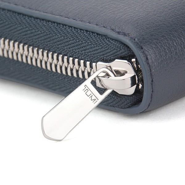 並行輸入 トゥミ 長財布(ラウンドファスナー) ジップ・アラウンド・コンチネンタル 43326 STR ネイビー/ホワイト/ライトグレー 爆買 | TUMI | 07