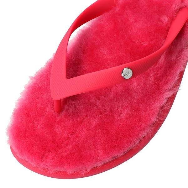 UGG サンダル 赤 ブラウン 63811-329-