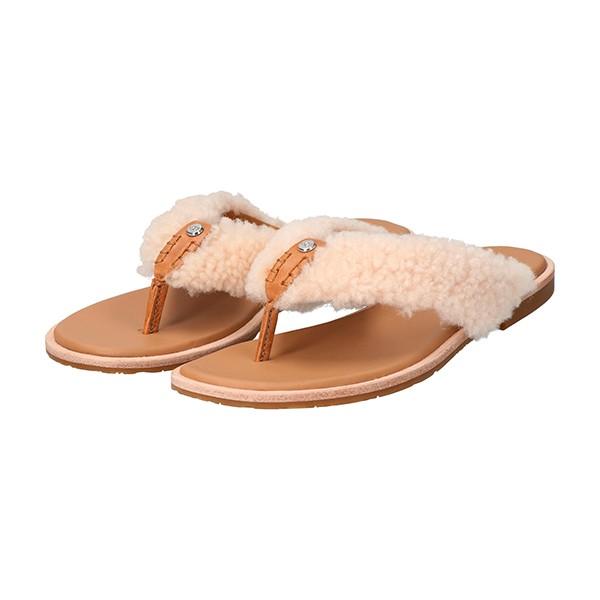 並行輸入 アグ  サンダル アリシア 1101030 NAT 6 ベージュ 爆買 | UGG Australia