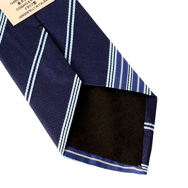 並行輸入 ヴェルサーチ  ネクタイ シルク 0330 0001 ネイビー 爆買 | VERSACE | 05