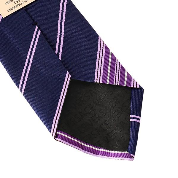 並行輸入 ヴェルサーチ  ネクタイ シルク 0330 0004 ネイビー 爆買 | VERSACE | 05