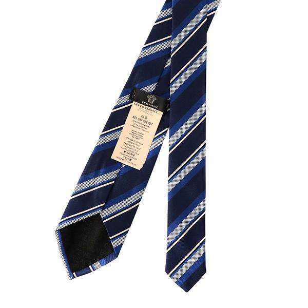並行輸入 ヴェルサーチ  ネクタイ シルク 0333 0002 ネイビー 爆買 | VERSACE | 03