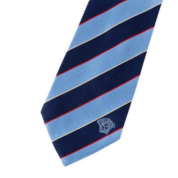 並行輸入 ヴェルサーチ  ネクタイ シルク 0569 0004 ネイビー 爆買 | VERSACE | 01