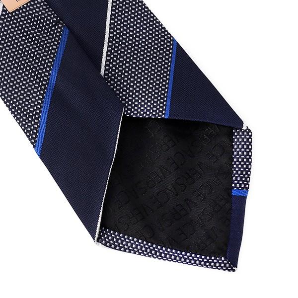 並行輸入 ヴェルサーチ  ネクタイ シルク 0634 0001 ブルー 青 爆買 | VERSACE | 05